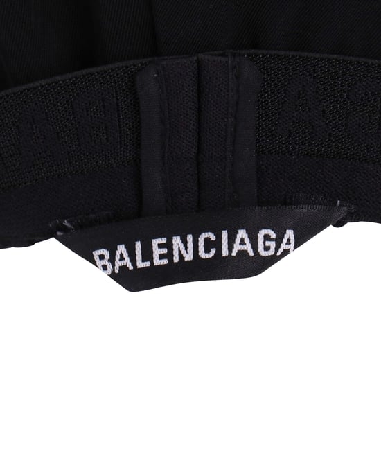 Balenciaga Pre-owned Hose mit elastischem Bund aus Viskose - Schwarz - Image 4