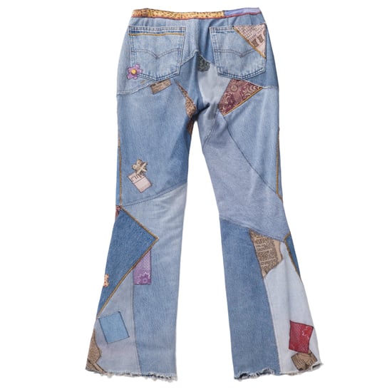 Roberto Cavalli Patchwork-Jeans – 2000er Jahre - Image 2