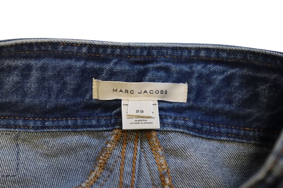 Marc Jacobs Boyfriend-Jeans aus blauem Baumwoll-Denim - Image 3