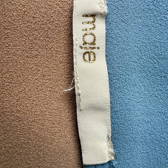 Maje Jizie Minirock mit Bienenverzierungen aus blauem Polyester - Image 4