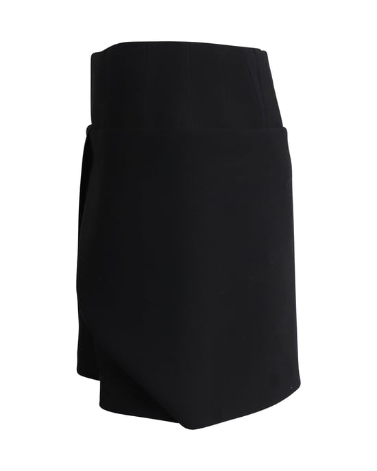 Balenciaga Minirock aus schwarzem Acetat - Image 2