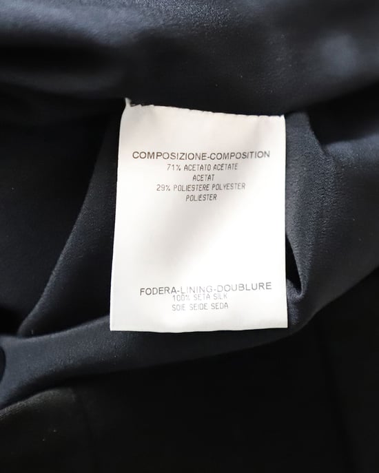 Balenciaga Minirock aus schwarzem Acetat - Image 5