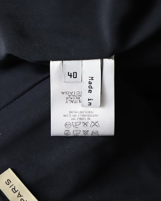 Balenciaga Minirock aus schwarzem Acetat - Image 6