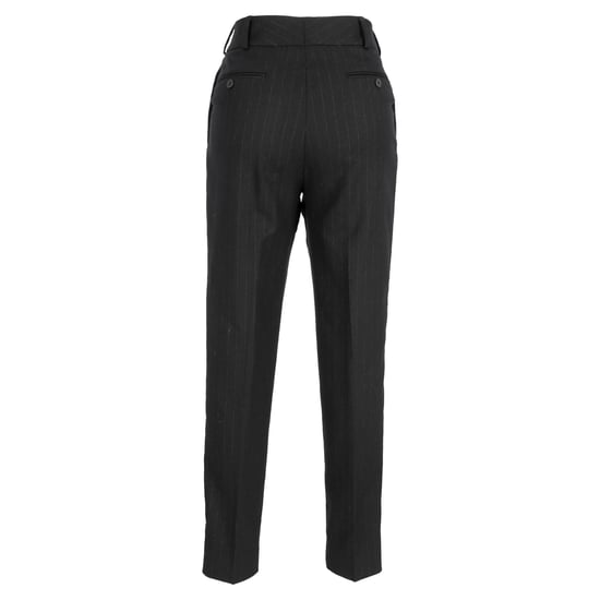 Schwarze Nadelstreifenhose von Saint Laurent aus Wolle - Image 3