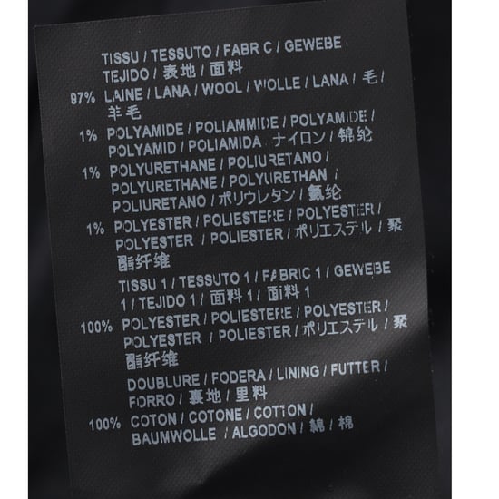 Schwarze Nadelstreifenhose von Saint Laurent aus Wolle - Image 6