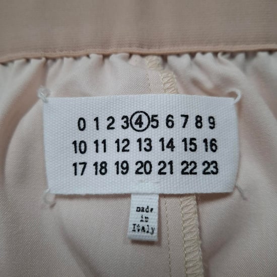 Maison Margiela Hose mit geradem Bein aus pastellrosa Polyester - Image 3