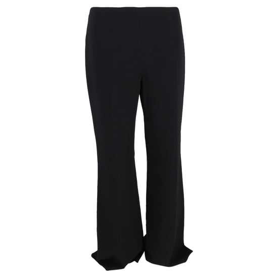 Michael Kors High-Rise Schlaghose aus schwarzem Polyester - Image 1