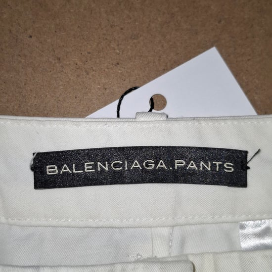 Balenciaga Hose aus weißer Baumwolle - Image 4