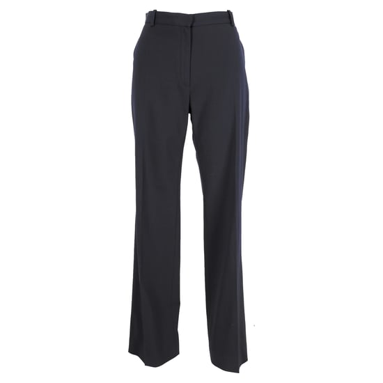 Lanvin Hose mit geradem Bein aus marineblauer Wolle - Image 1