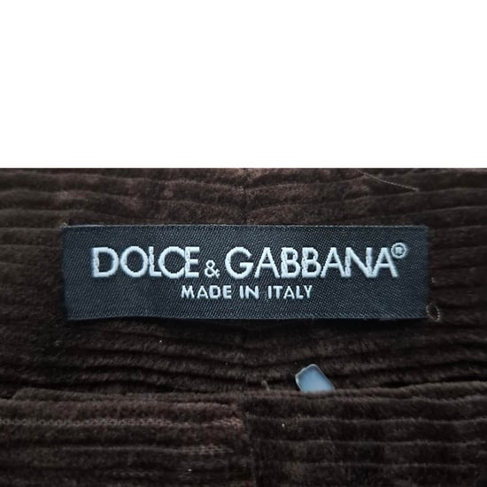Dolce & Gabbana Pre-owned Weite Cordhose - Mokka - Image 3
