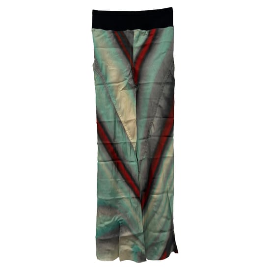 Rick Owens bedruckte Hose mit geradem Bein aus mehrfarbiger Viskose - Image 2