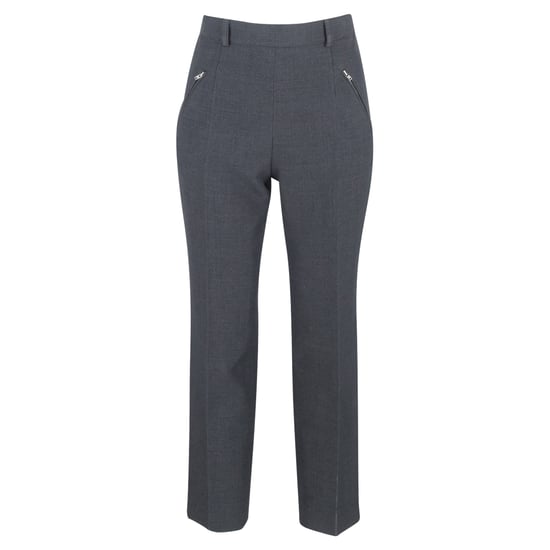 Maison Margiela Slim-Fit Cropped Hose aus grauem Polyester - Image 1