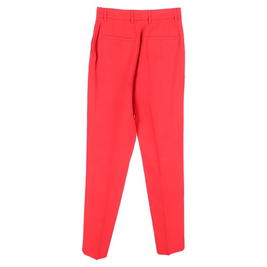 Dolce & Gabbana Hose mit geradem Bein aus roter Baumwolle - Image 2