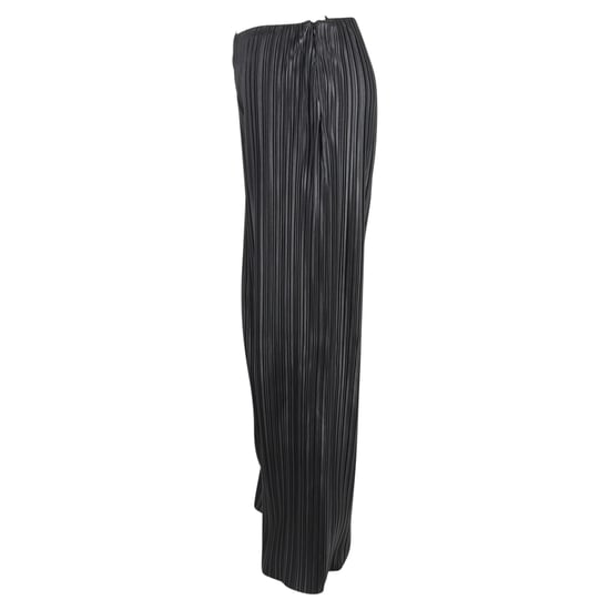 Nanushka Char Plisseehose aus schwarzem veganem Leder - Image 2