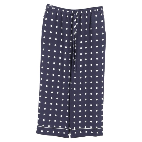 Valentino Garavani Pyjamahose mit Polka-Dots in Marineblau aus Seide - Image 2