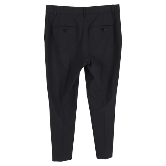 Theory Pre-owned Straight-Leg Hose aus Leinen - Schwarz - Image 2