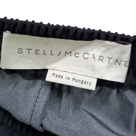 Stella McCartney Hose mit Batikmuster aus schwarzer Seide - Image 3