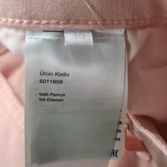 Escada Straight-Leg Jeans aus rosa Baumwoll-Denim - Image 3