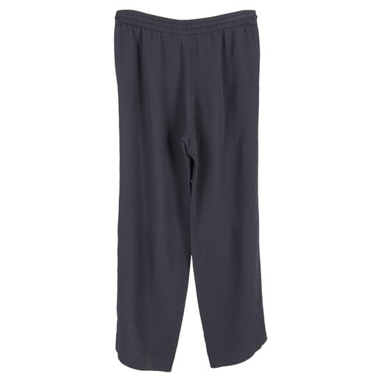 Etro Artemis Hose mit Kordelzug und Knopfdetails aus marineblauer Viskose - Image 2
