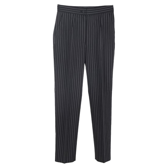 Gestreifte Hose von Dolce & Gabbana aus schwarzer Schurwolle - Image 1