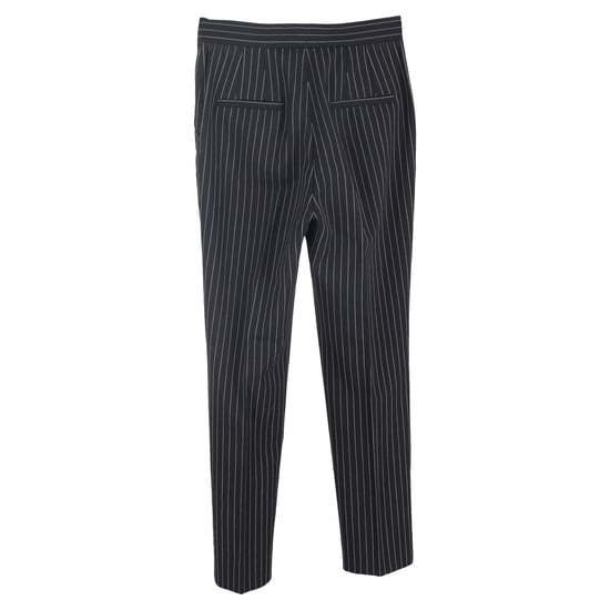 Gestreifte Hose von Dolce & Gabbana aus schwarzer Schurwolle - Image 2