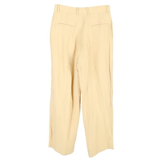 Sandro Paris Weite Hose aus gelber Baumwolle - Image 2