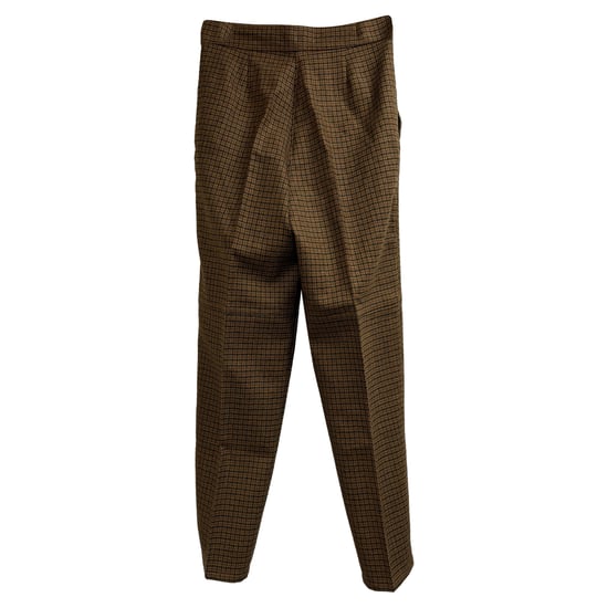 Etro karierte Hose aus brauner Wolle - Image 2