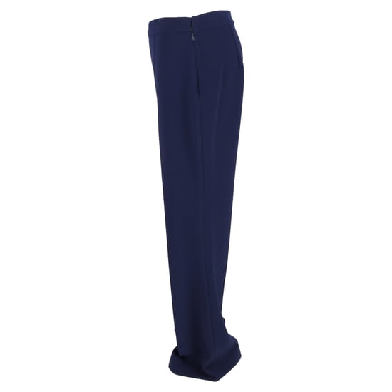 Diane von Furstenberg Schlaghose aus marineblauer Viskose - Image 2