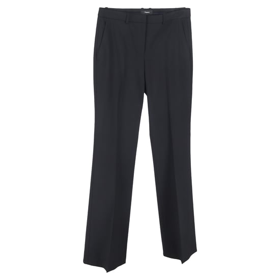 Theory Wide-Leg Hose aus schwarzer Wolle - Image 1