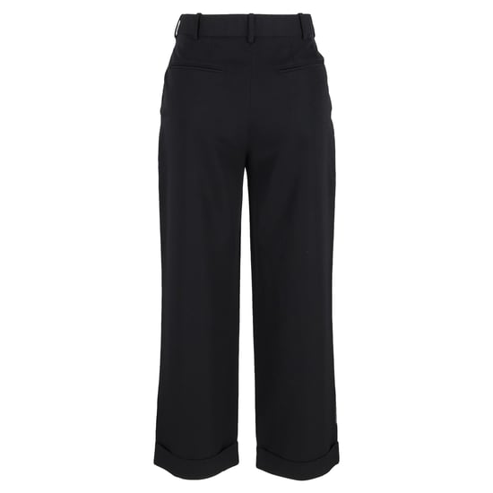 Stella McCartney Faltenhose aus schwarzer Wolle - Image 3