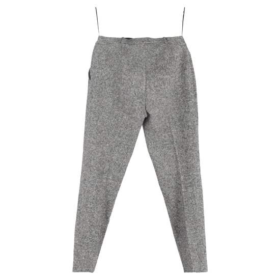 Stella McCartney schmal zulaufende Hose aus grauer Wolle - Image 2