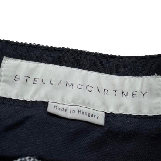 Stella McCartney schmal zulaufende Hose aus grauer Wolle - Image 3