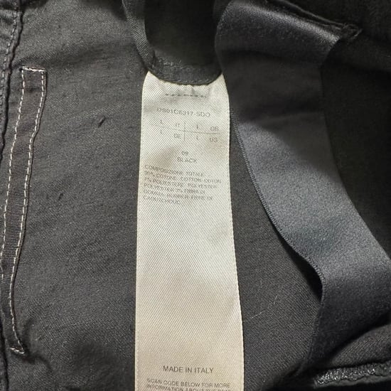 Rick Owens Hose aus schwarzer Baumwolle - Image 3