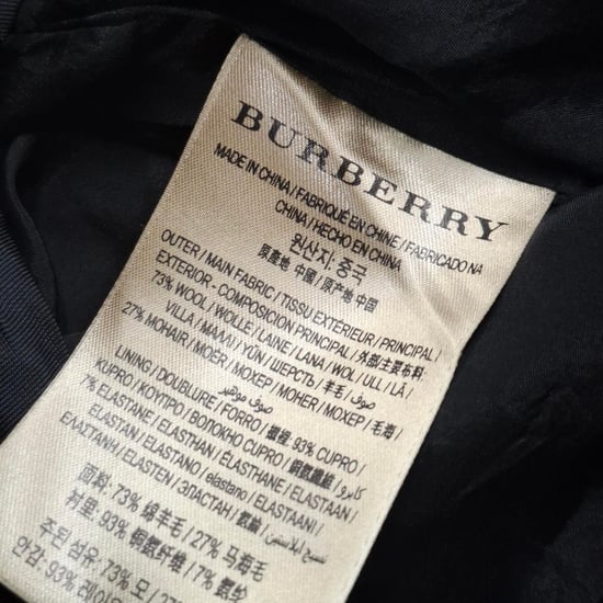 Burberry Straight-Leg-Hose aus schwarzer Wolle - Image 4