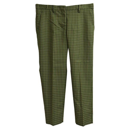 Miu Miu Karohose aus grüner Wolle - Image 1