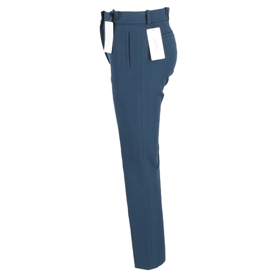 Joseph Eliston Gabardine Stretchhose aus blauer Viskose - Image 2
