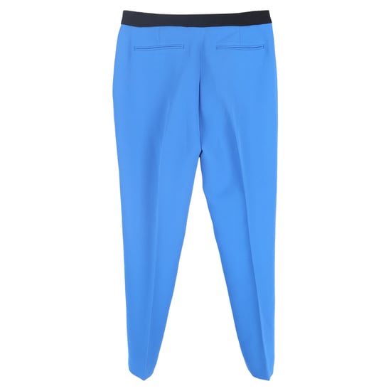 Sandro Straight Leg Hose aus blauem Polyester - Image 2