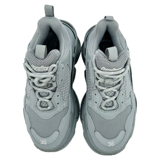 Balenciaga Triple S Sneakers aus leichtblauem Polyester - Image 5