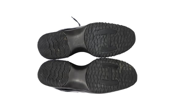 Hogan Interactive Sneakers mit Nieten in schwarzem Lackleder - Image 5