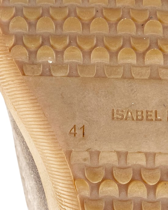 Isabel Marant Velvet Stainer Basket Boots aus grauem Wildleder - Image 6
