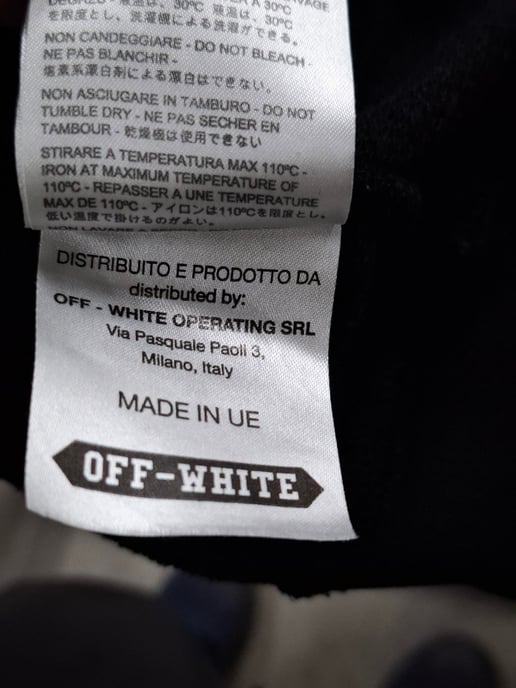 Off-White Diag Arrow Slim Hoodie aus schwarzer Baumwolle - Image 6
