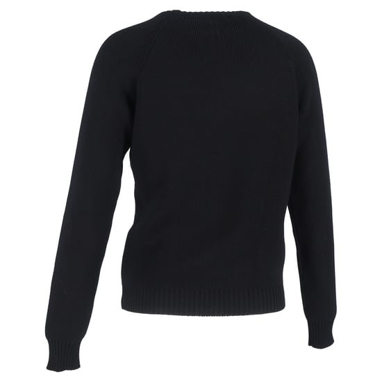 Saint Laurent Nietenpullover aus schwarzer Wolle - Image 3