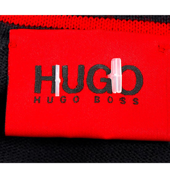 Hugo Boss Pullover aus marineblauer Schurwolle - Image 4