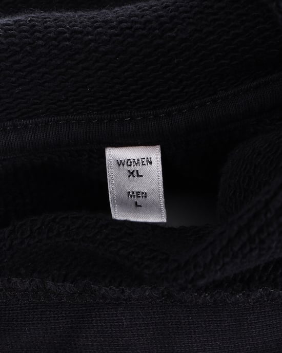 Eytys Lewis – Kapuzenpullover mit Logo-Patch aus schwarzer Bio-Baumwolle - Image 5