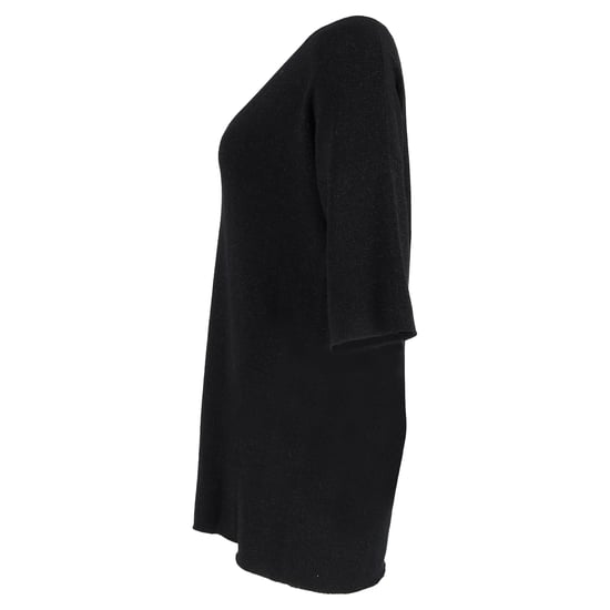 Joseph Strickpullover mit V-Ausschnitt in schwarzem Lurex - Image 2