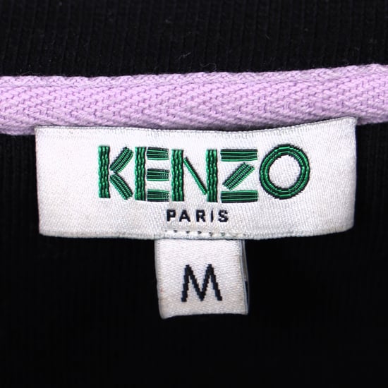 Kenzo – Rundhalspullover aus schwarzer Baumwolle mit Logo-Stickerei - Image 4