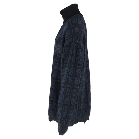Balenciaga BB Laurel Rollkragenpullover aus mehrfarbiger Wolle - Image 2