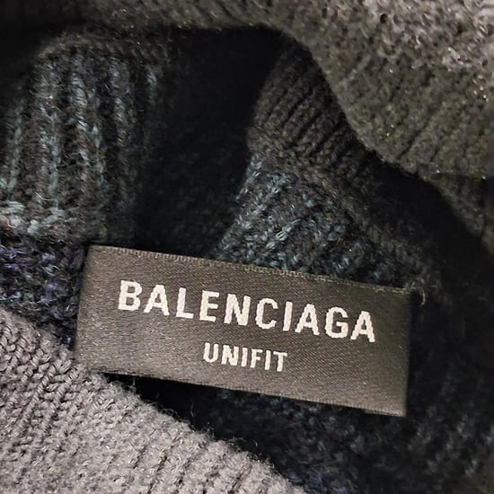 Balenciaga BB Laurel Rollkragenpullover aus mehrfarbiger Wolle - Image 4