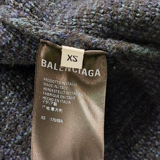 Balenciaga BB Laurel Rollkragenpullover aus mehrfarbiger Wolle - Image 6