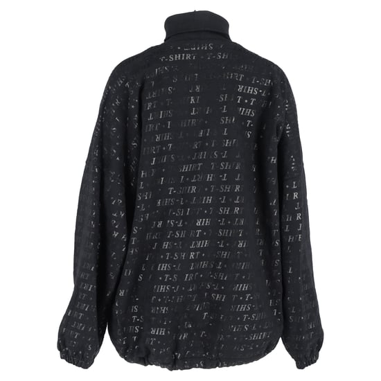 Balenciaga T-Shirt mit Allover-Print aus schwarzer Baumwolle - Image 3